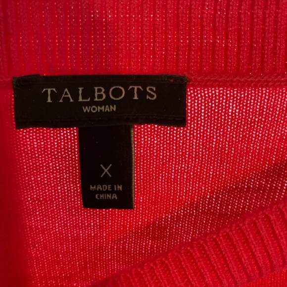 TALBOT'S crab sweater size X - Picture 4 of 5